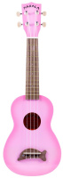 Kala MK-SD/PKBURST Makala Pink Burst Dolphin Ukulele