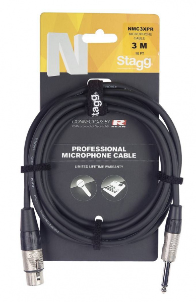 STAGG NMC3XP Кабель XLR f - Mono Jack по цене 1 090 ₽