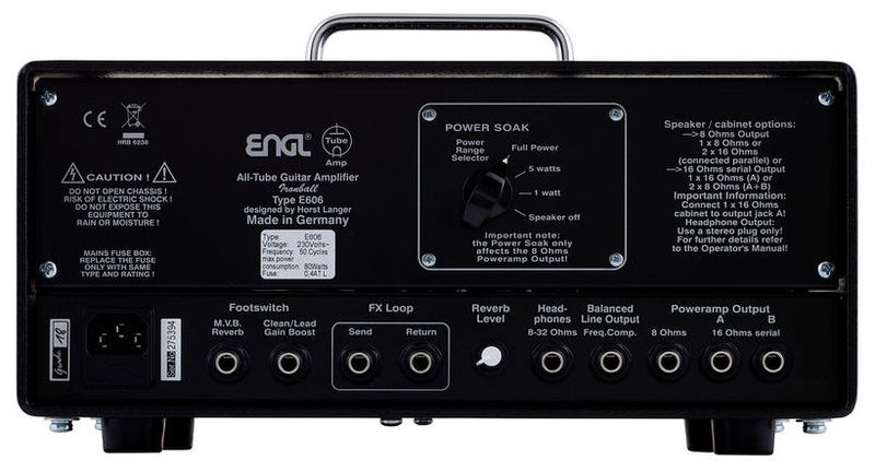 ENGL E606 Ironball по цене 110 400 ₽