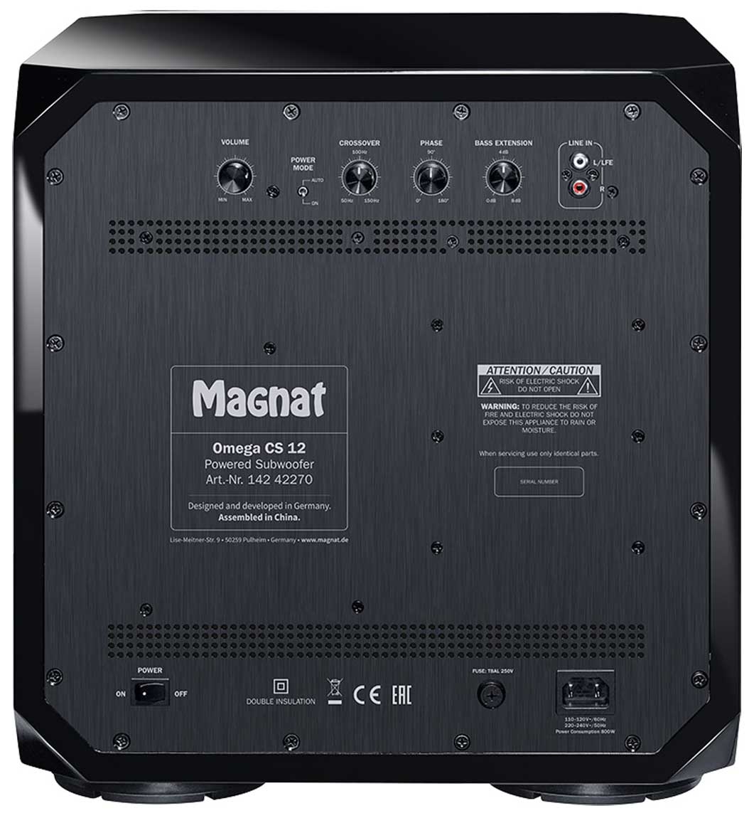 Magnat Omega CS 12 Black по цене 170 000 ₽