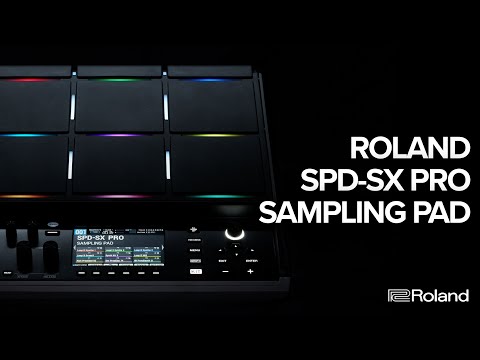 Introducing the Roland SPD-SX PRO Flagship Sampling Pad