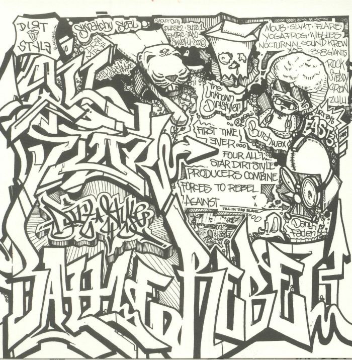 Skratchy Seal / The Unknown Dirtstyler / Butchwax / Darth Fader Aka Dj QBert - All Star Battle Rebels (25th Anniversary Edition) (7") по цене 1 500 ₽