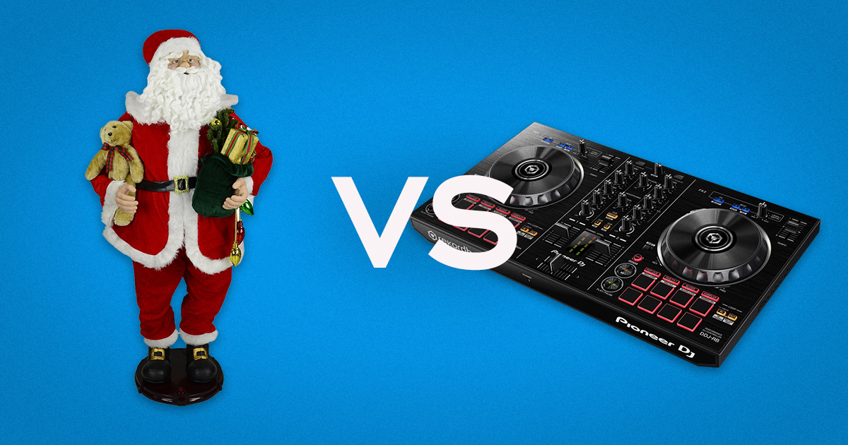 Pioneer DDJ-RB VS Большой поющий дед мороз