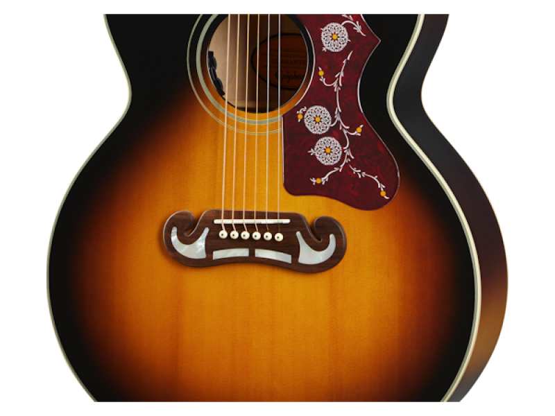 Epiphone J-200 EC Studio Vintage Sunburst по цене 94 000 ₽