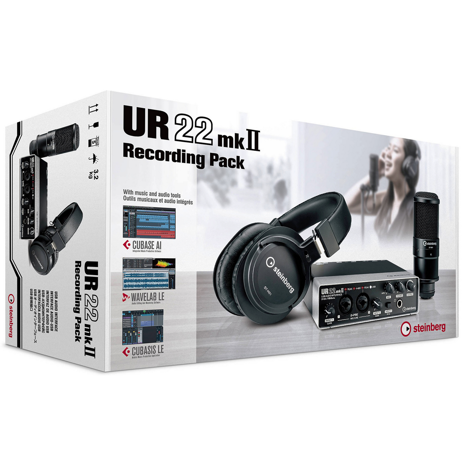 Steinberg UR22 MK2 Recording Pack по цене 38 990 ₽