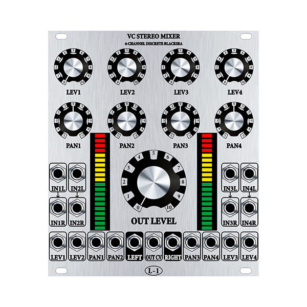 L-1 Discrete 4-channel Stereo Mixer