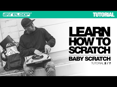 Learn how to Scratch with DJ Angelo: Baby Scratch (Reloop SPIN Tutorial 2/7)