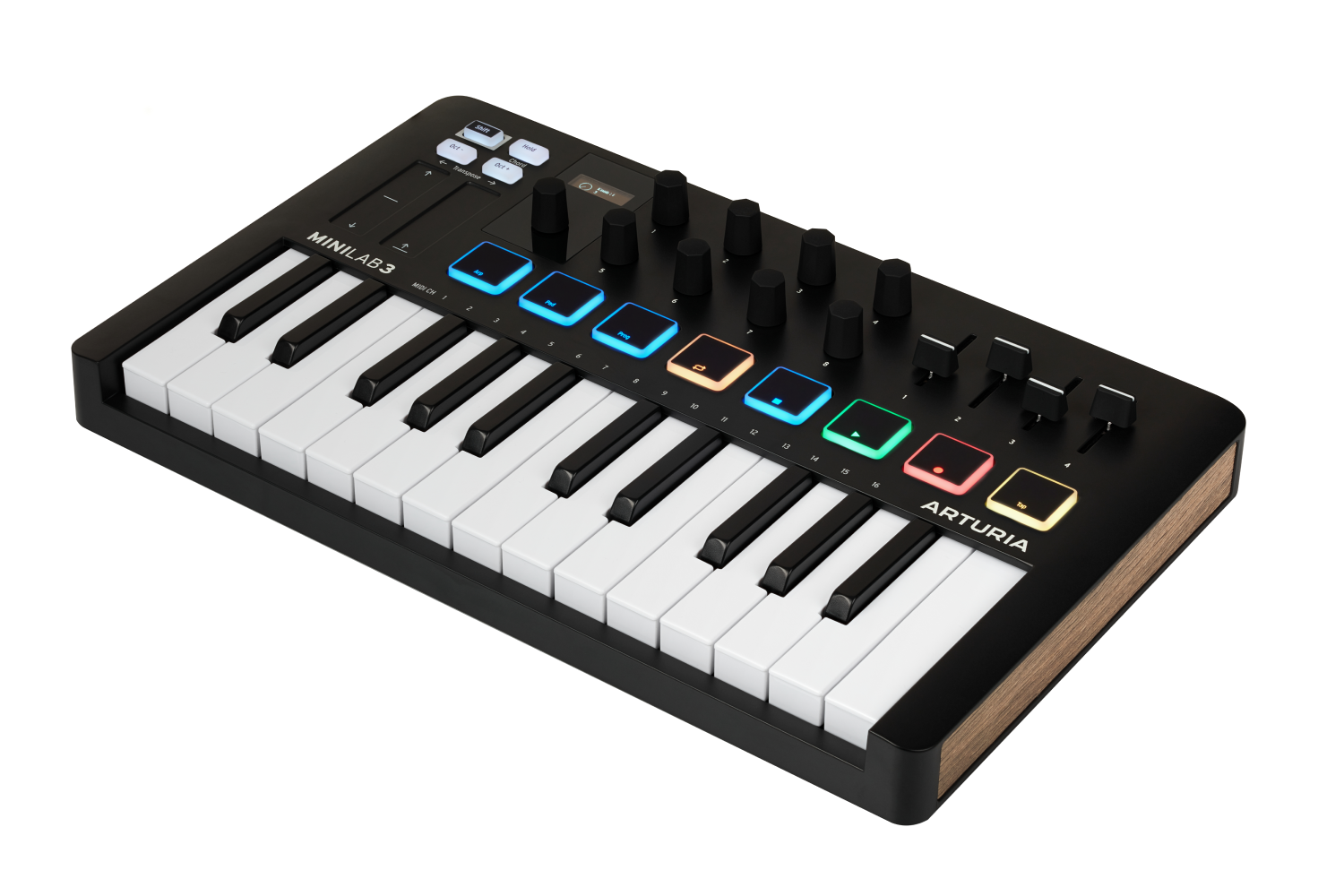 Arturia MiniLAB 3 Black Edition по цене 14 500 ₽
