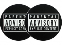 Slipmat-Factory Parental Advisory Slipmats (Пара) по цене 2 040 ₽