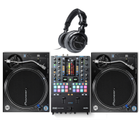 Комплект Pioneer PLX-1000 х2 + Denon DJ HP1100 + Rane Seventy-Two MK2