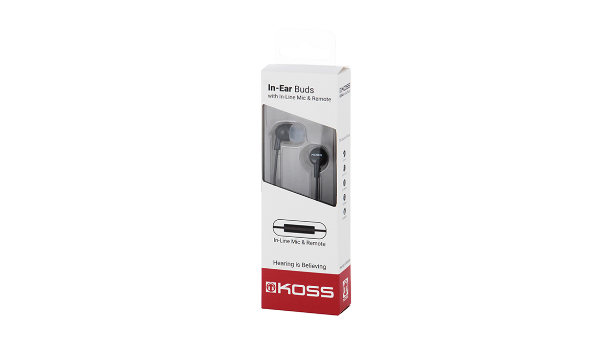 KOSS KEB4iK Black по цене 600 ₽