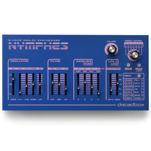 Dreadbox Nymphes по цене 46 800 ₽