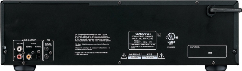 Onkyo DX-C390 Black по цене 29 990 ₽