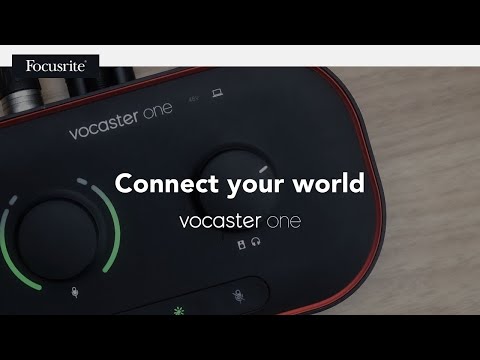 Focusrite Vocaster One по цене 32 600 ₽