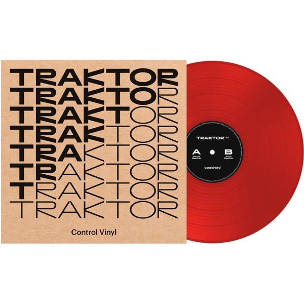 Native Instruments Traktor Control Vinyl MK2 2024 Edition Red по цене 3 400 ₽