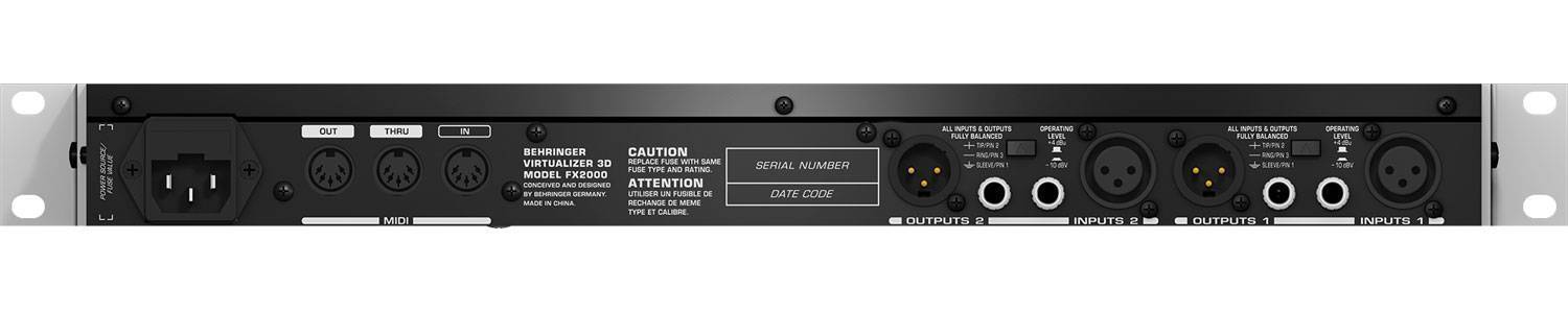Behringer FX2000 по цене 17 300 ₽