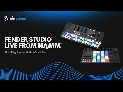 Unveiling Fender Motion Controllers | The NAMM Show 2026 | Fender Studio