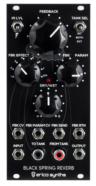 Erica Synths Black Spring Reverb по цене 39 250 ₽