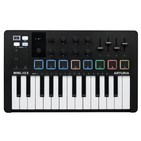 Arturia MiniLAB 3 Black Edition