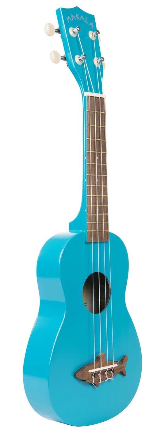 Kala MK-SS/BLU Makala Shark Soprano Ukulele Mako Blue по цене 5 400 ₽