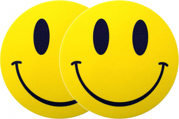 Slipmat-Factory Smiley Slipmats (Пара) по цене 2 120 ₽