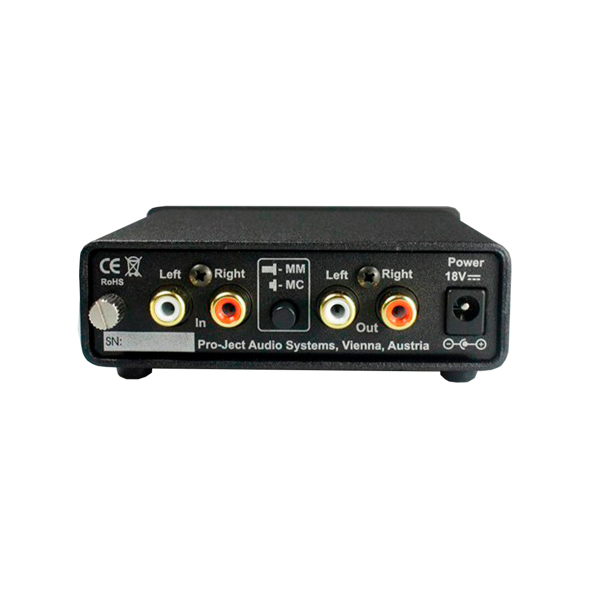 Pro-Ject Phono Box DC Black по цене 12 750 ₽