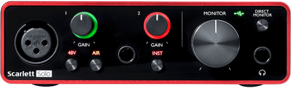 FOCUSRITE Scarlett Solo 3rd Gen по цене 21 800 ₽