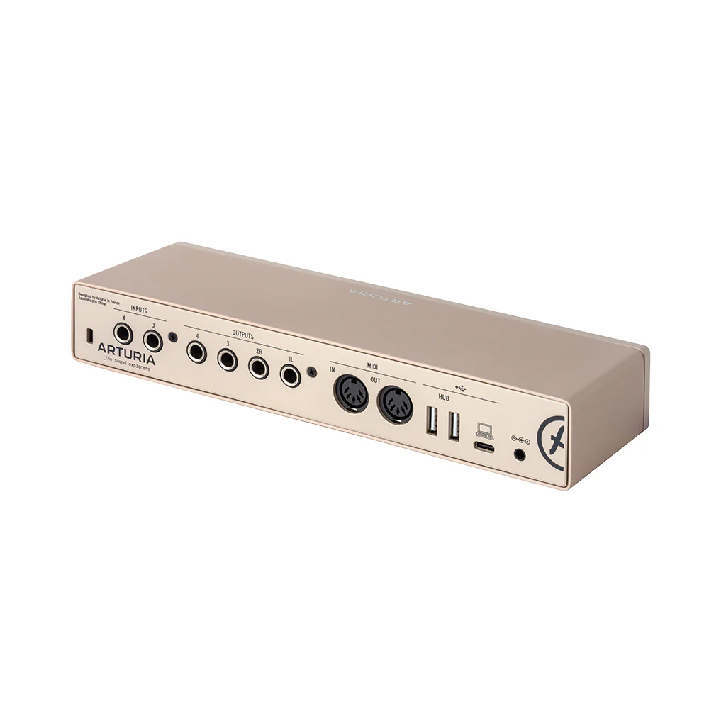 Arturia MiniFuse 4 Champagne Edition по цене 26 500.00 ₽