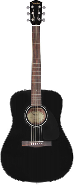 Fender CD-60 Black по цене 27 300 ₽