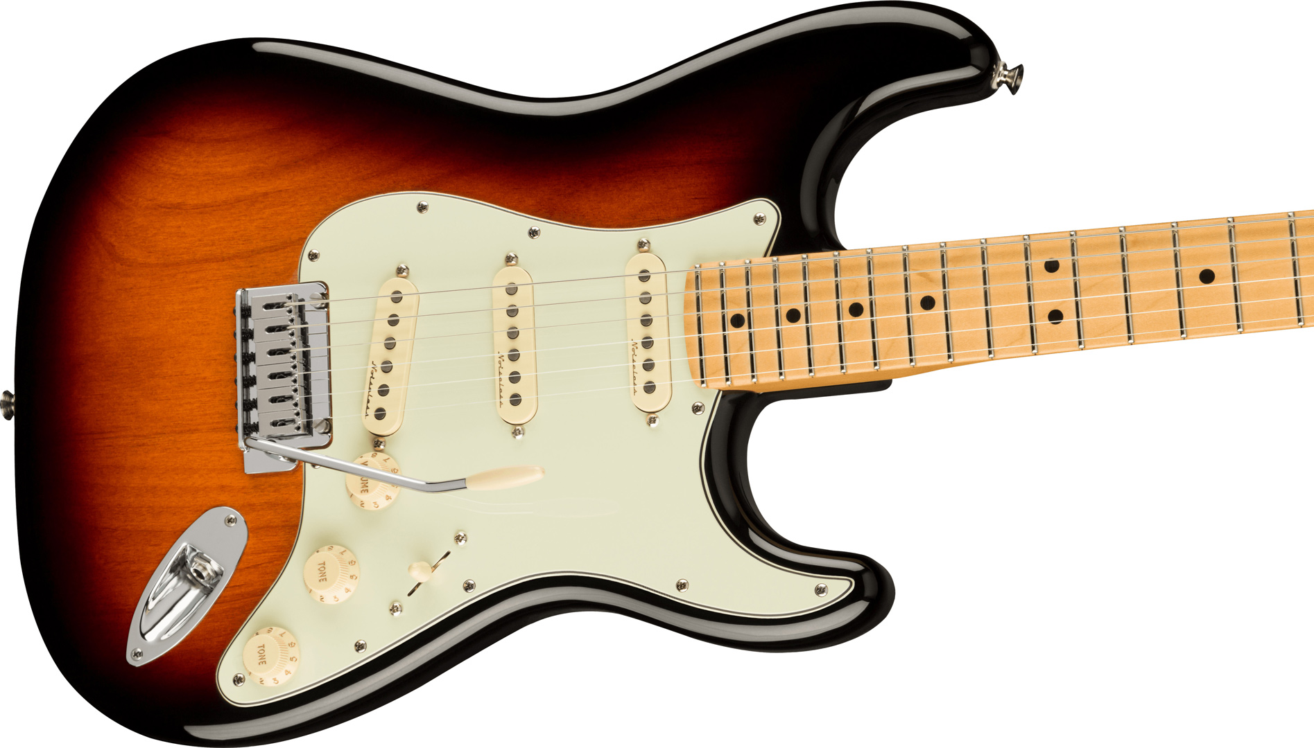 Fender Player Plus Strat MN 3-Tone Sunburst по цене 167 000 ₽