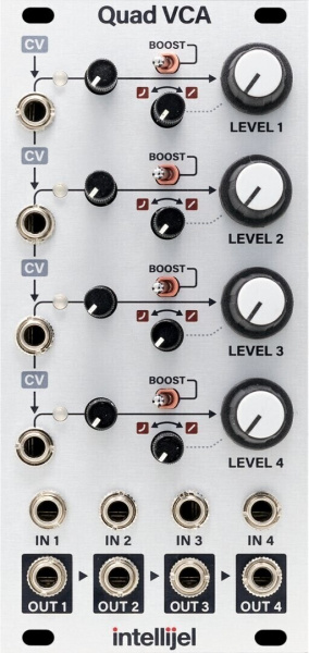 Intellijel Quad VCA 3U по цене 25 440 ₽