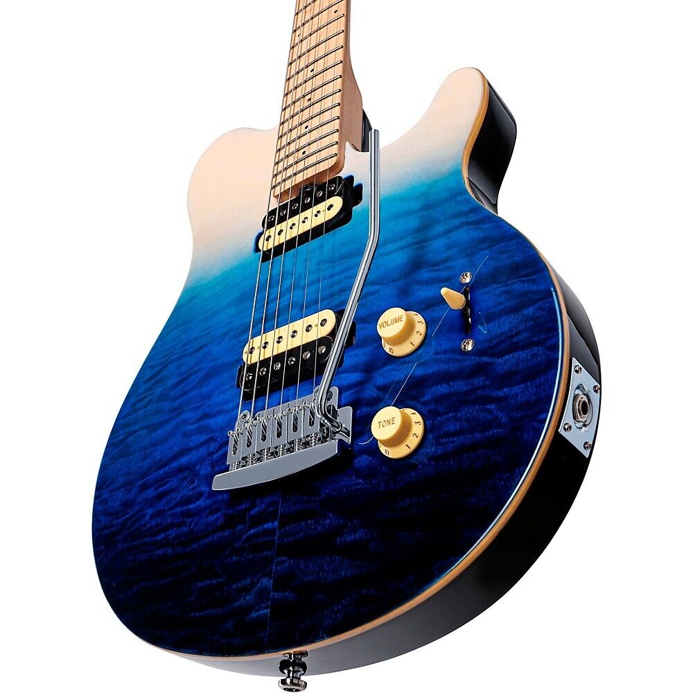 Sterling By Music Man Axis SUB AX3QM-SPB-M1 Spectrum Blue по цене 69 190.00 ₽