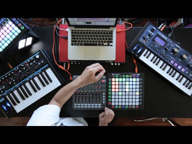 Novation // Finish Something Part 6: Perform your arrangement with Launch Control & Launchpad Pro