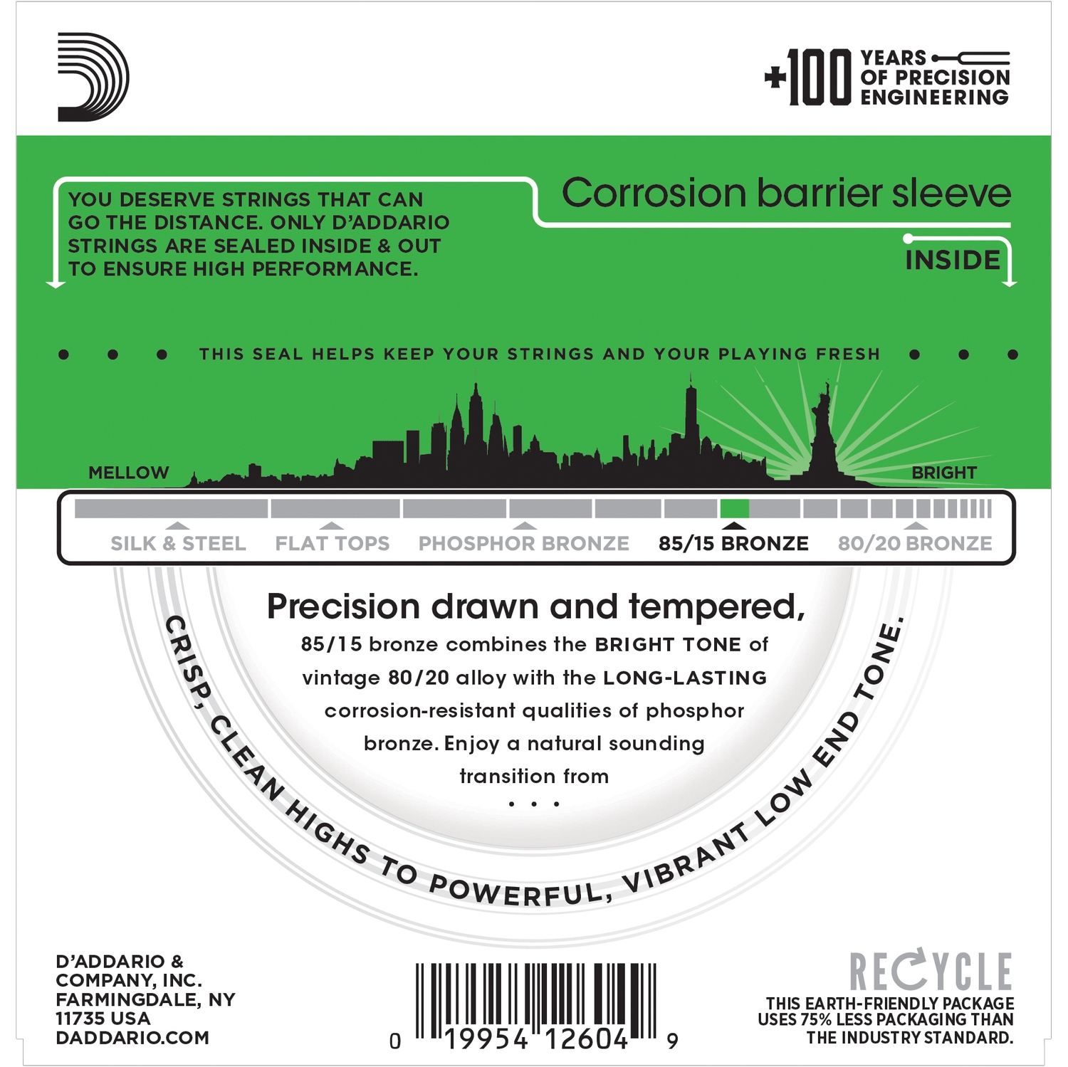 D'Addario EZ890 по цене 1 100 ₽