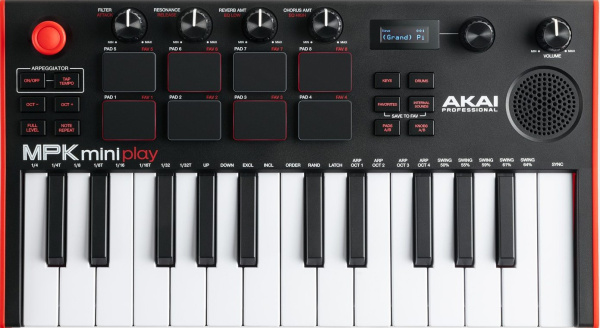 AKAI PRO MPK Mini Play MK3 по цене 16 300 ₽