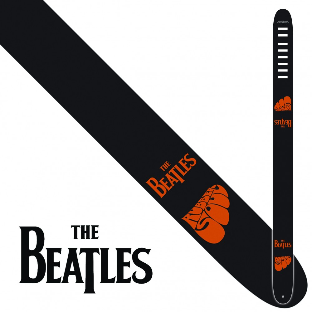 Perri's P25TB-6078 THE BEATLES 2.5" STRAP-RUBR по цене 1 430 ₽