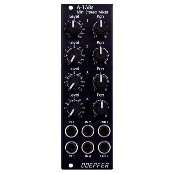 Doepfer A-138s Mini Stereo Mixer Vintage Edition по цене 8 160 ₽