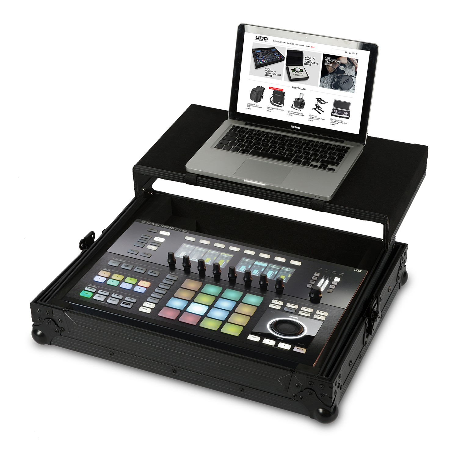 UDG Ultimate Flight Case NI Maschine Studio Black Plus по цене 30 000 ₽