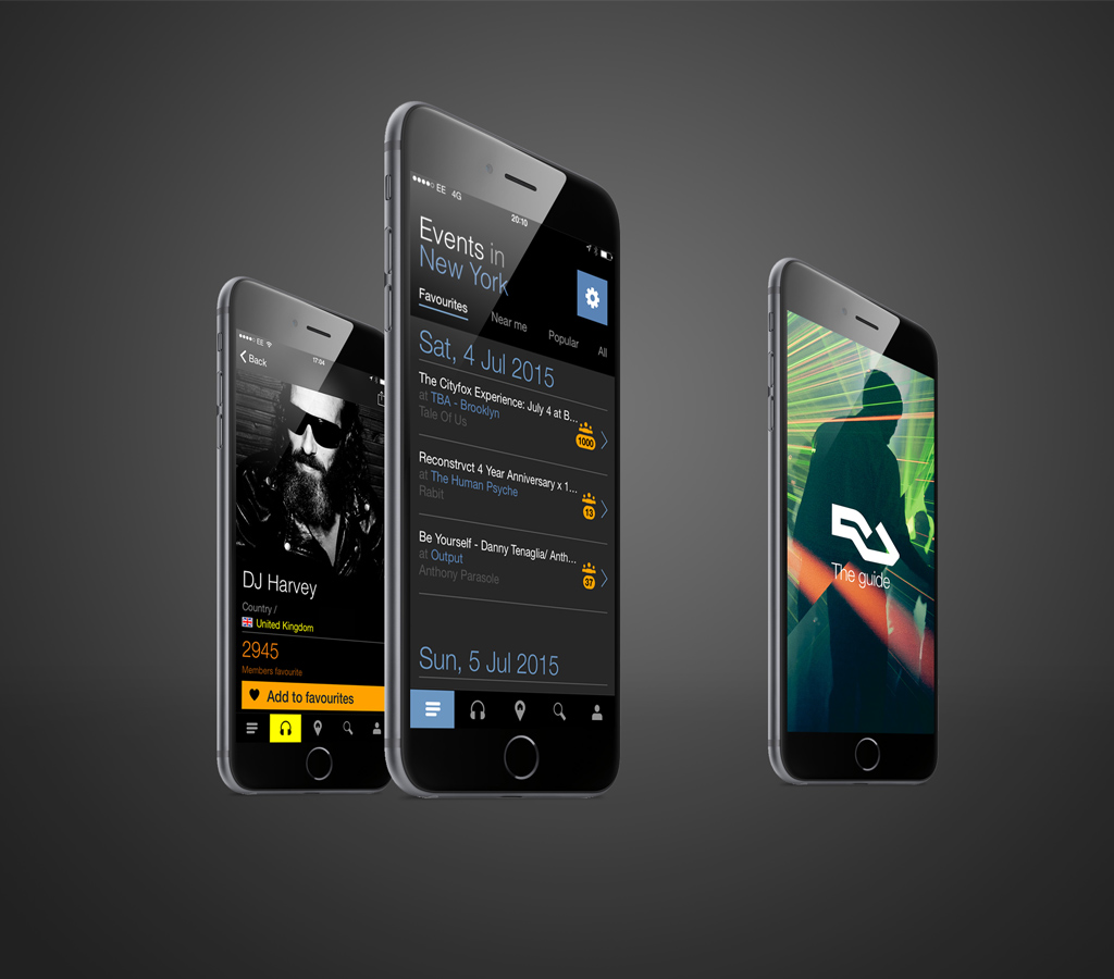 Resident Advisor - запустил приложение RA Guide для iOS, которое станет вашим мобильным гидом по ивентам.
