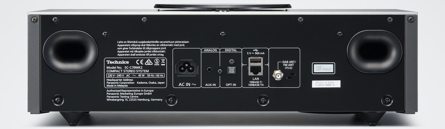 Technics SC-C70MK2 Black по цене 148 900 ₽