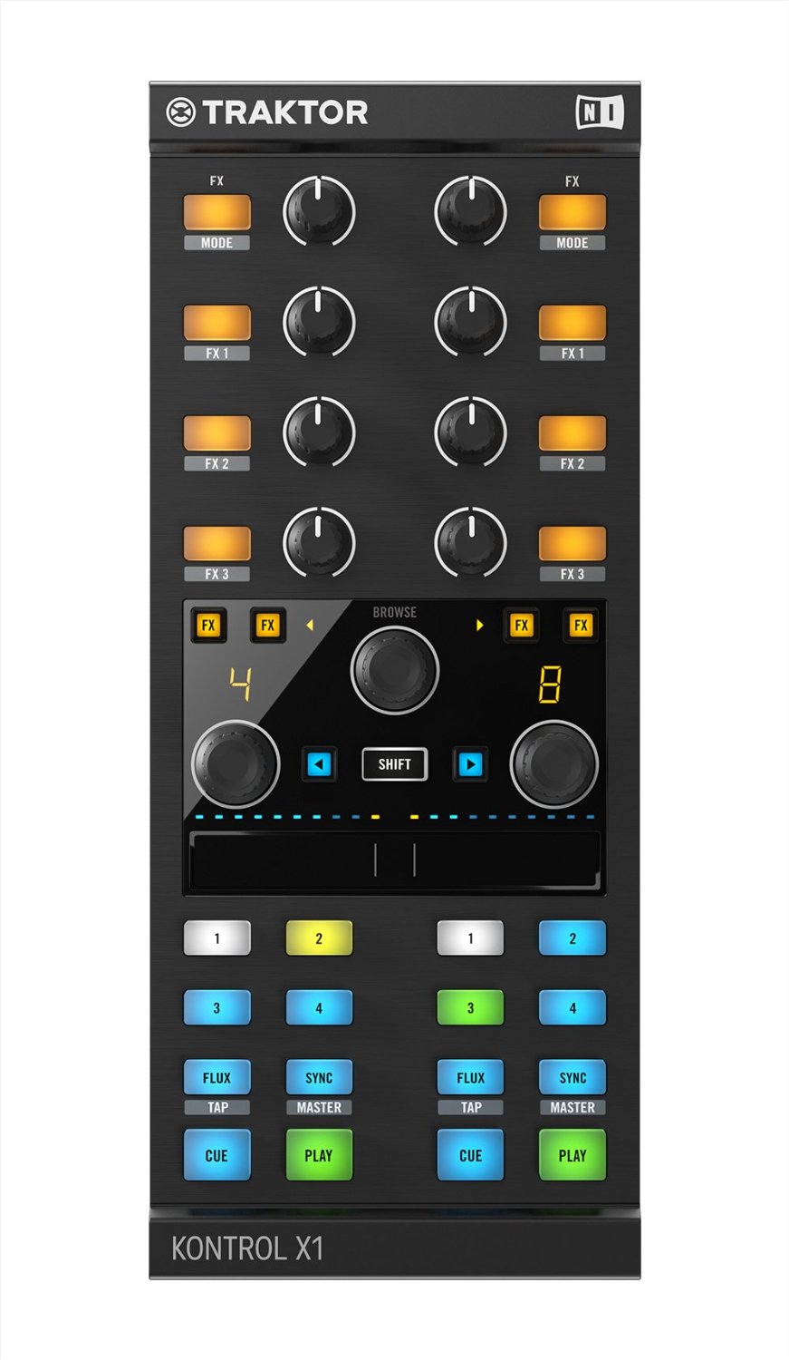 Аренда контроллера NI Traktor Kontrol X1 mk2 по цене 1 000.00 руб.