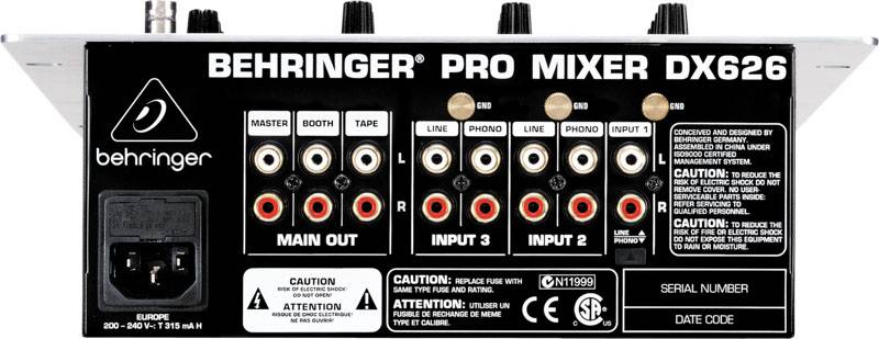 Behringer DX626 по цене 11 990 ₽