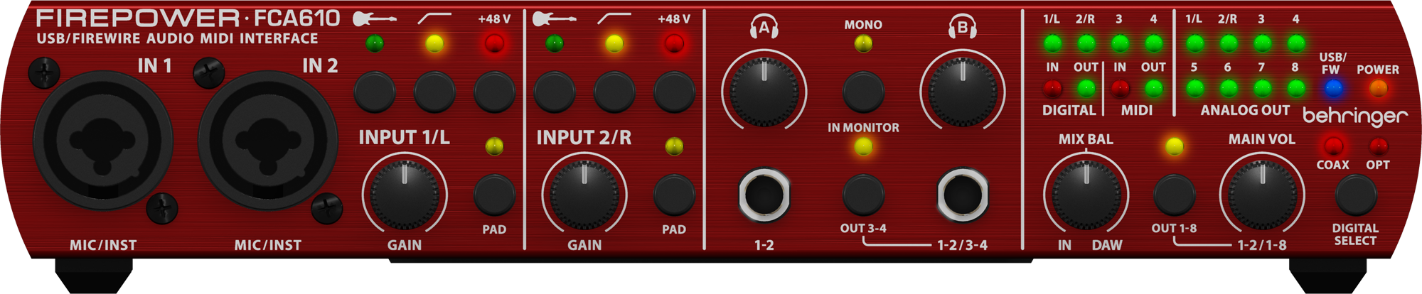Звуковая карта behringer um2 драйвера