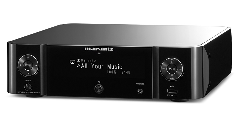 Marantz M-CR511 Melody Stream Black по цене 49 690 ₽