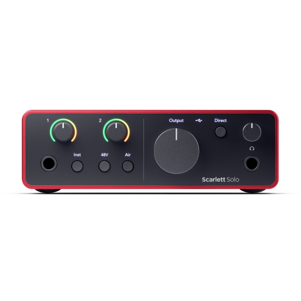 Focusrite Scarlett Solo 4th Gen по цене 17 500 ₽