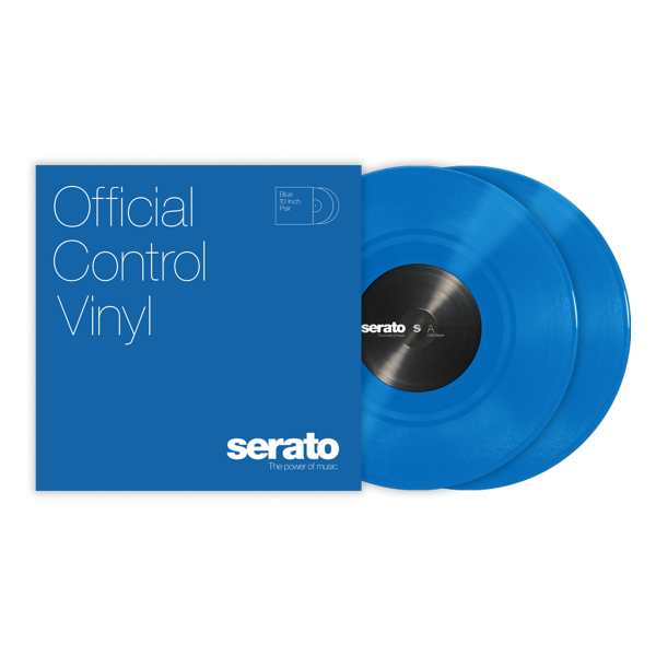 Serato 12" Control Vinyl Performance Series (пара) - Blue по цене 4 870 ₽