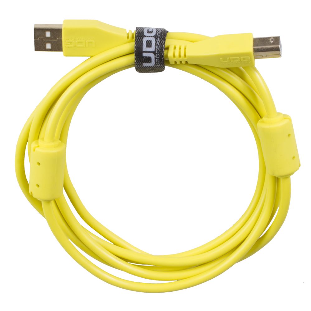 UDG Ultimate Audio Cable USB 2.0 A-B Yellow Straight 1 m по цене 1 130 ₽