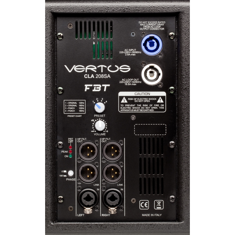 FBT VERTUS CLA 208SA по цене 198 000 ₽