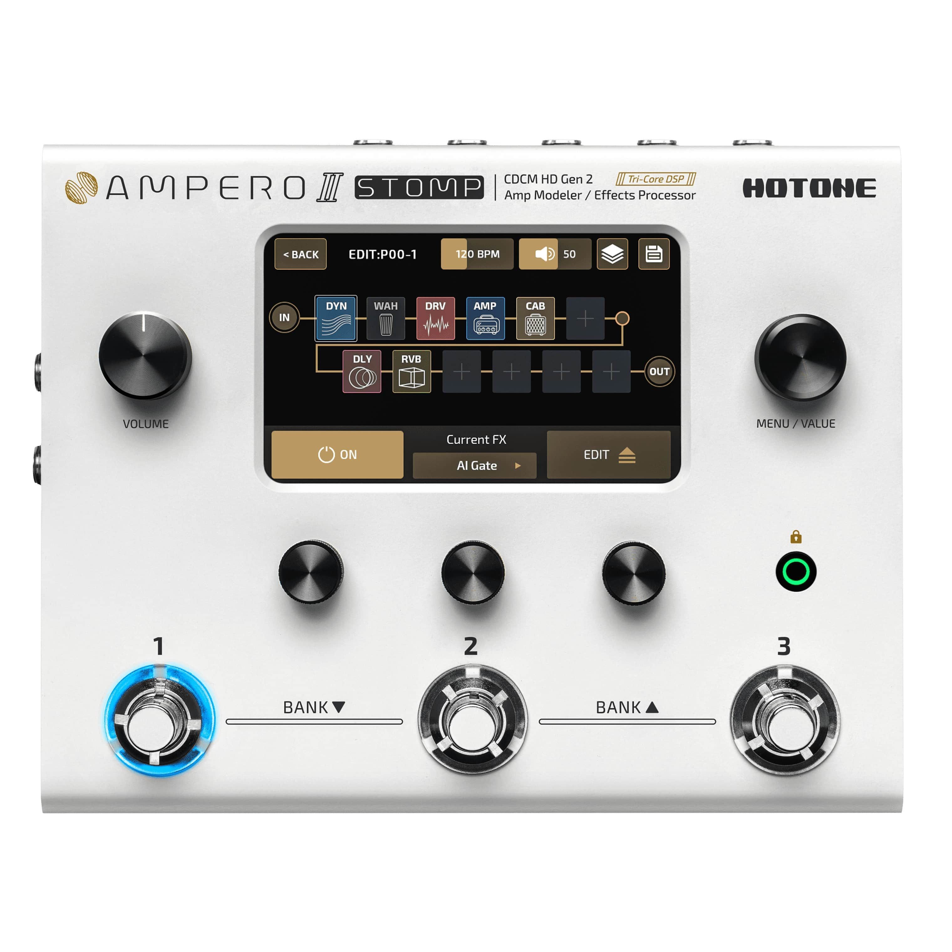 Hotone Ampero 2 Stomp по цене 51 000 ₽