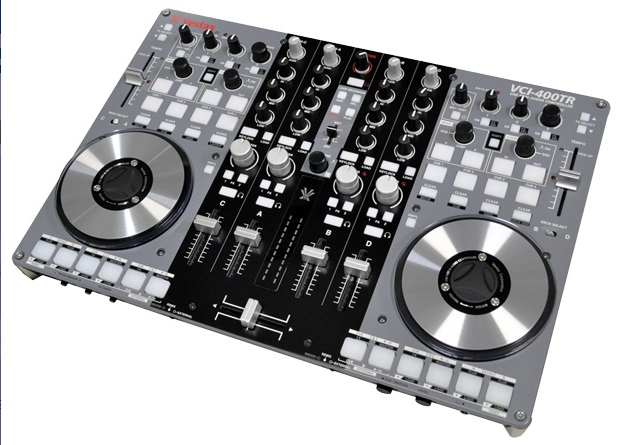 Vestax DJコントローラー VCI-400 スピーカー、電源ケーブル付き Vestax/VCI-400TRの紹介ページです。